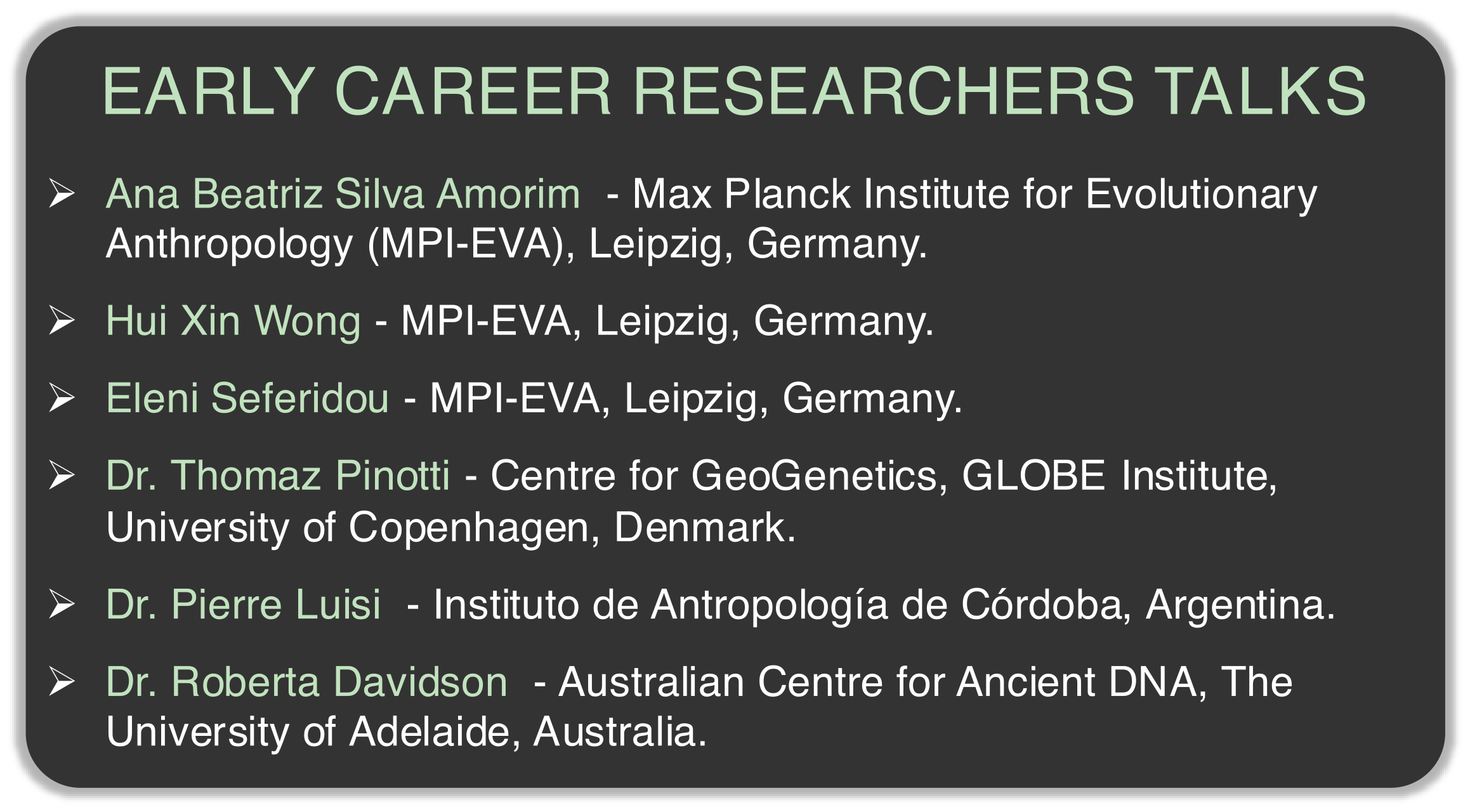 Invited Speakers