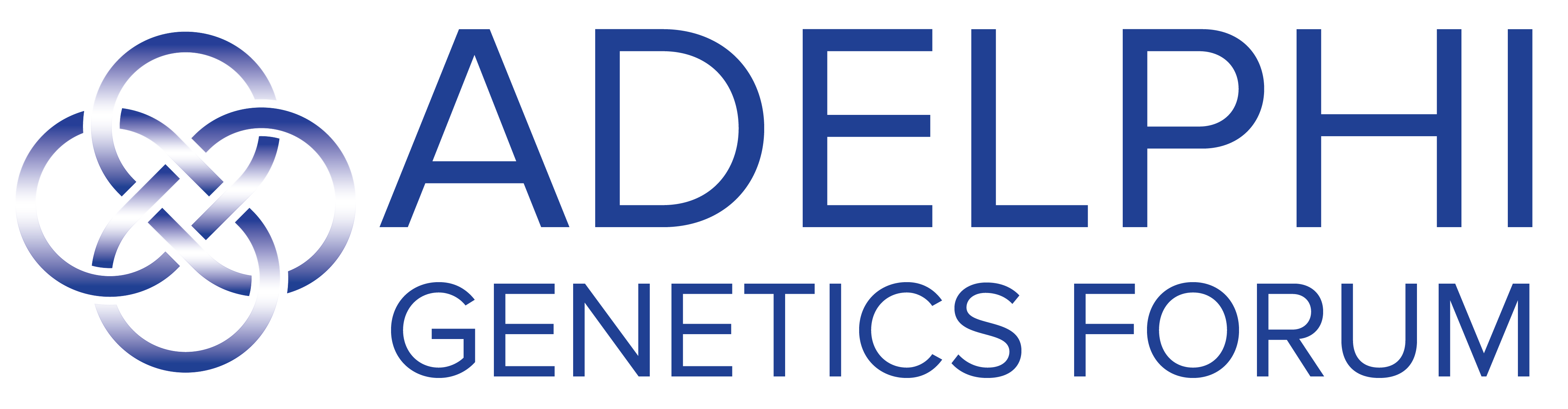 Adelphi Genetics Forum Logo